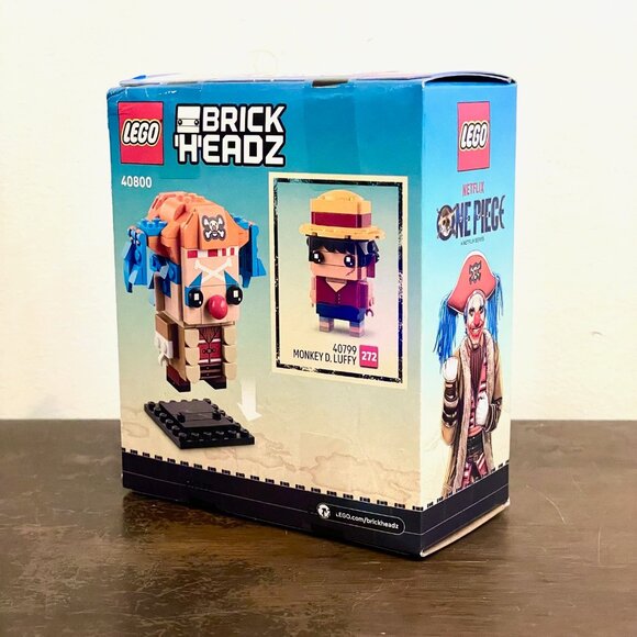 LEGO One Piece 40800 Netflix Brick Headz Buggy the Clown Figure New NIB - Picture 6 of 14